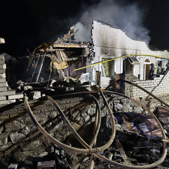 Russian Terrorist Attack. Zaporizhia. April 9th. Photos