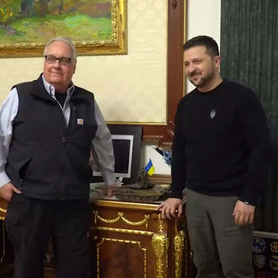 Negotiations Between Volodymyr Zelenskyy and Howard Buffett