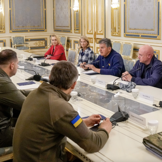 Senators of the US Congress Arrived in Kyiv