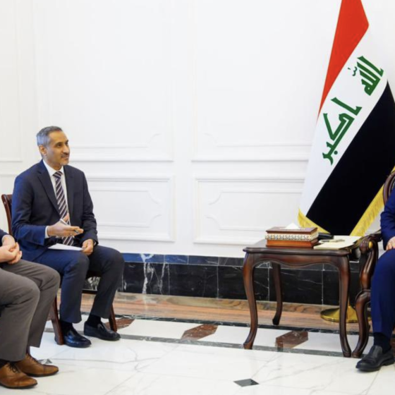 The MFA of Ukraine Met With the PM of Iraq