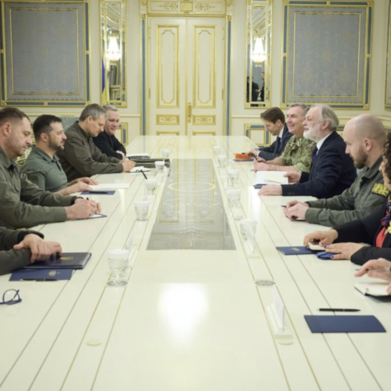 Representatives of the British Defence Headquarters in Kyiv