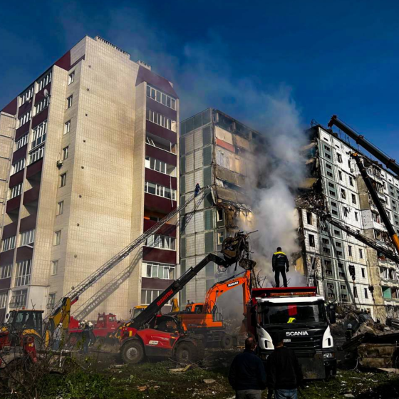 Russian Missile Attack Against Uman. 28 Apr 2023
