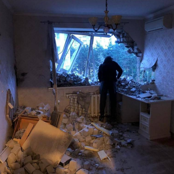 Russian Attack on Kyiv April 28