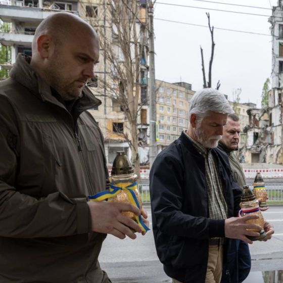 Petr Pavel in Dnipro Region 