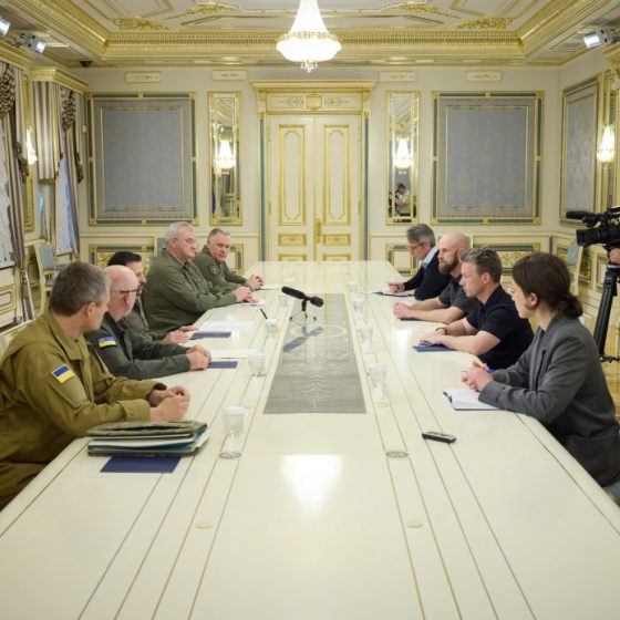 Zelenskyy Held a Meeting With the Swedish Defense Minister