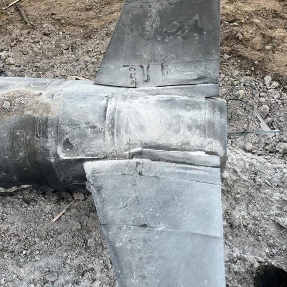 Russian “Kh-55” Missile That Attacked Kyiv This Night