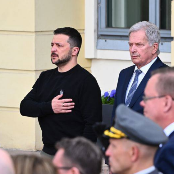 Zelenskyy Arrived in Finland