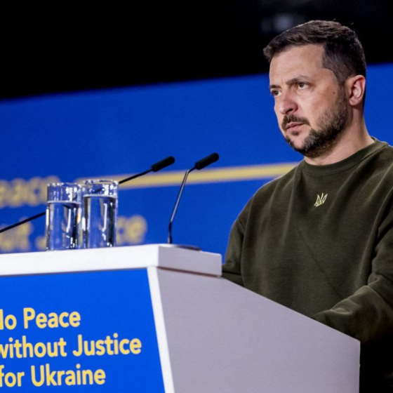 Zelenskyy Spoke in The Hague