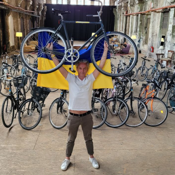 Danish designer develops “Bikes 4 Ukraine” project