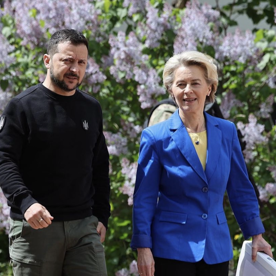 Main From the Briefing of Ursula von der Leyen and Zelenskyy