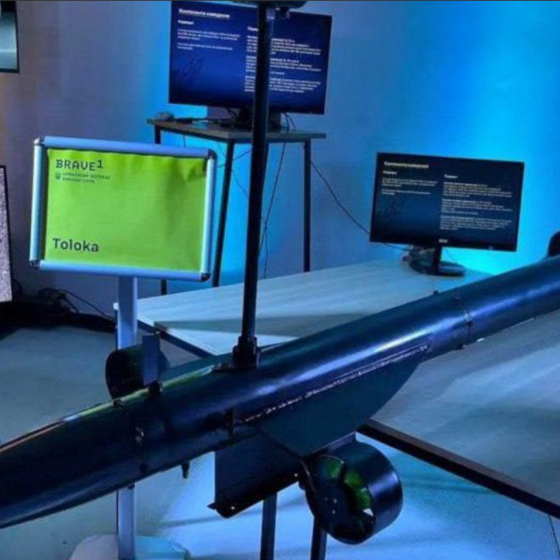 Ukrainian Developed a Semi-Underwater Drone