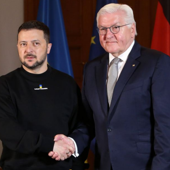 Zelenskyy Met With the President of Germany