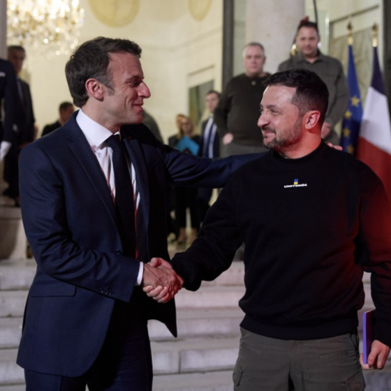 Zelenskyy in Paris: Continues to Fight for Ukraine