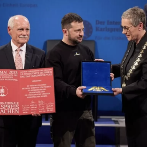 The People of Ukraine Awarded With the “Charlemagne Prize”