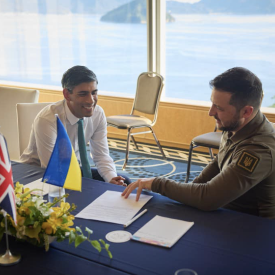 Negotiations Between Zelenskyy and World Leaders on the G7 Platform