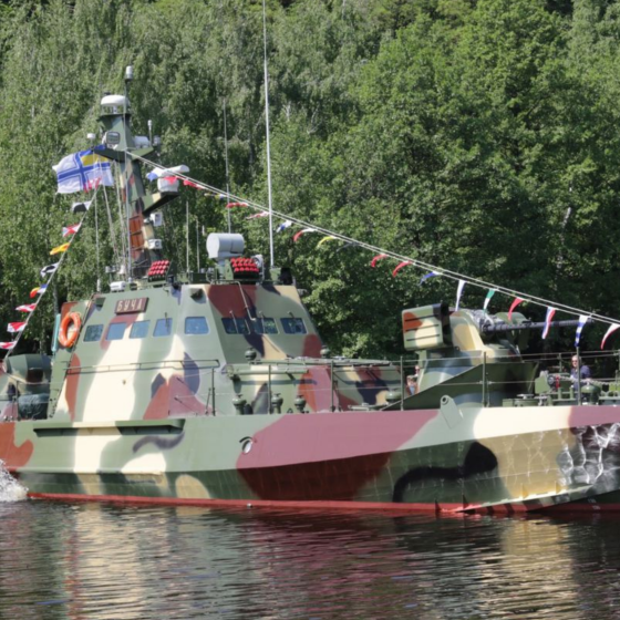 Ukraine Presented Military Boat “Bucha”
