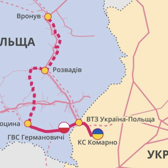 Ukraine and Poland Build a Joint Gas Pipeline