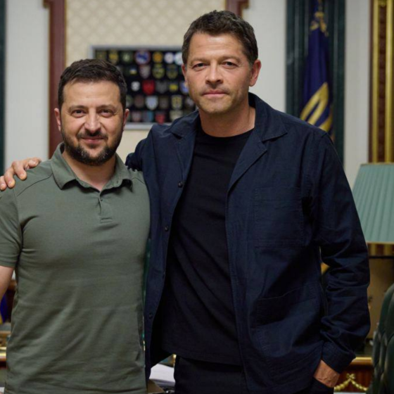 Misha Collins Becomes “United24” Ambassador