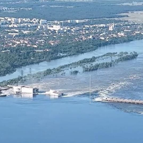 Russians Blew Up the Kakhovka Hydroelectric Power Station