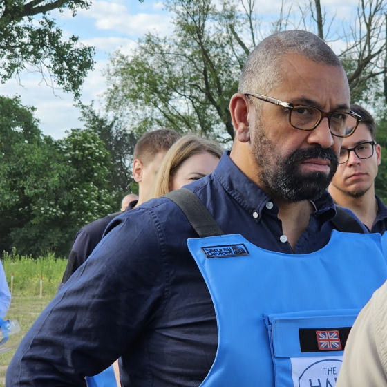 James Cleverly Arrived in Ukraine