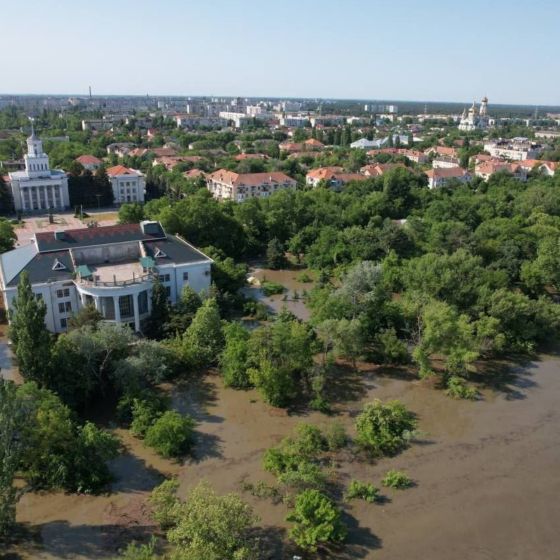 Kakhovska HPP Went Under Water. Kherson Is Sinking. Photos
