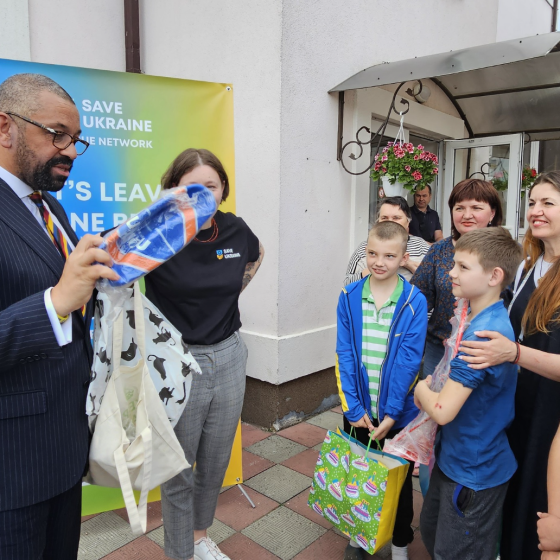 James Cleverly’s Day With Ukrainian Children Rescued From Deportation