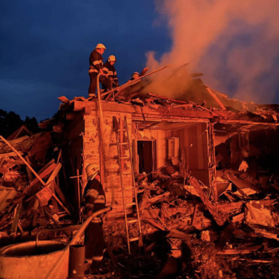 Rocket Attack Against Ukraine. Night of June 9