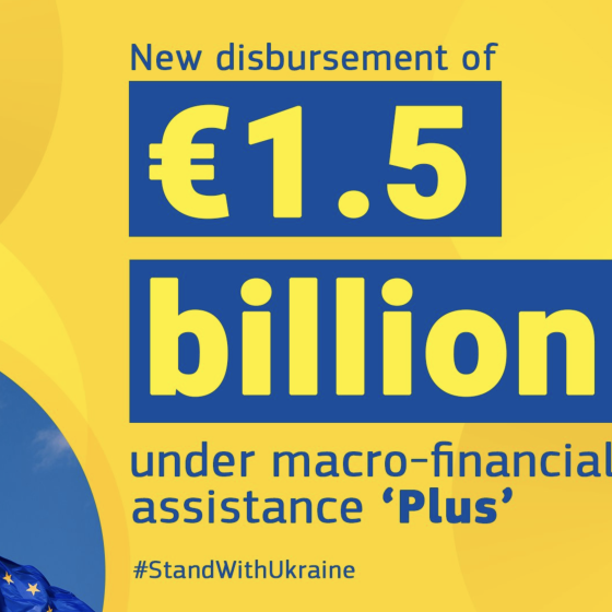 Another €1.5 Bln for Ukraine From the EU