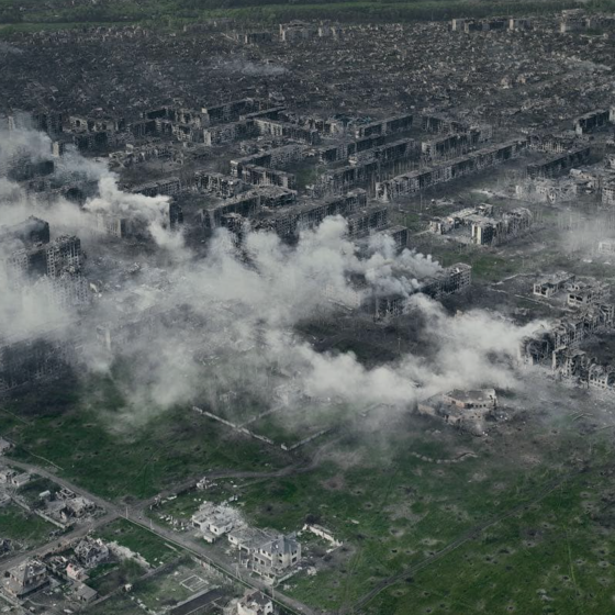 Bakhmut. The Town That No Longer Exists