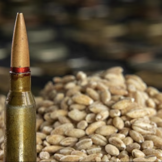 International Tracking of Those Who Exchange Grain on Bullets