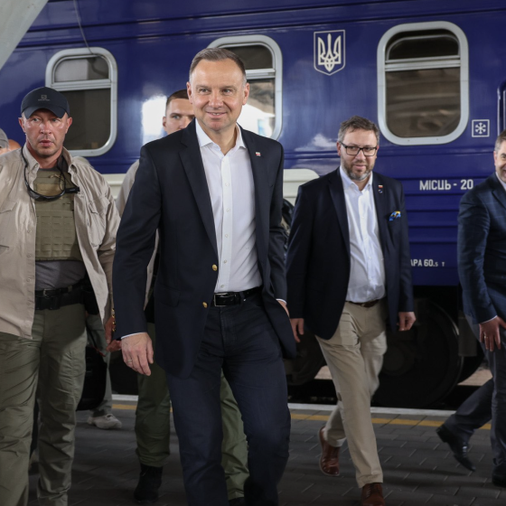 Duda Arrived in Kyiv