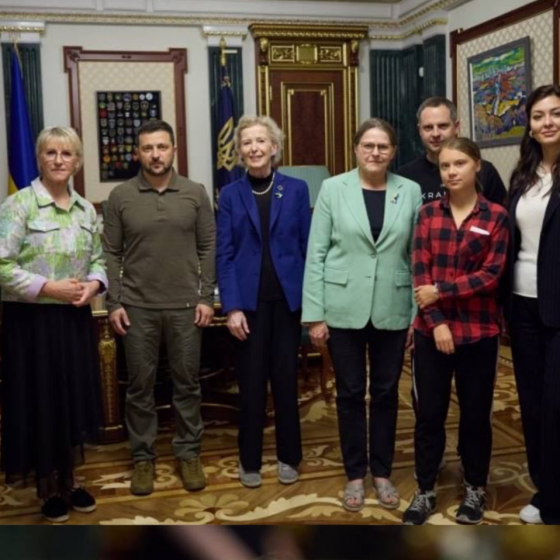 Greta Thunberg Arrived in Kyiv