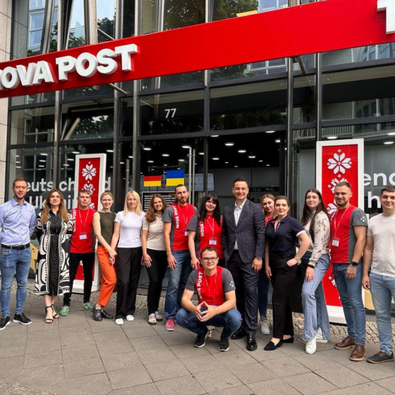 “Nova Post” Opened Its First Branch in Berlin