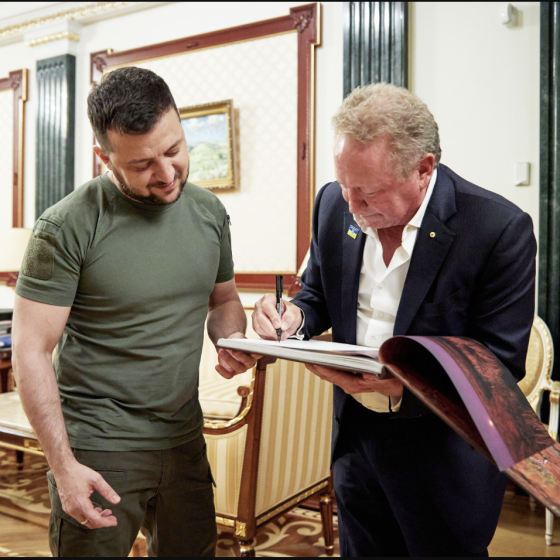 “Fortescue Metals Group” Andrew Forrest Is Going to Invest in Ukraine