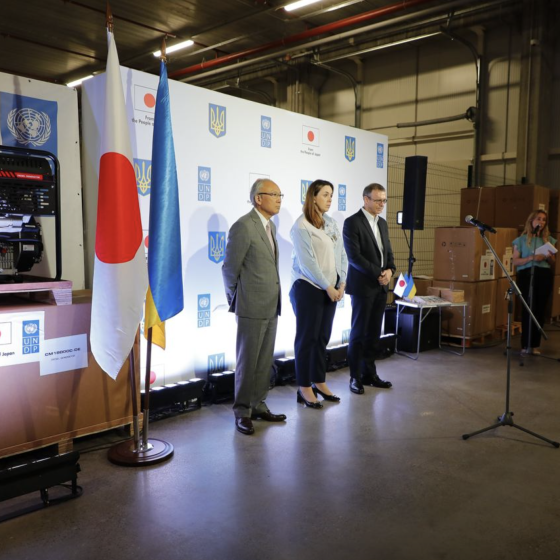 Japan Transferred 430 Generators to Kherson