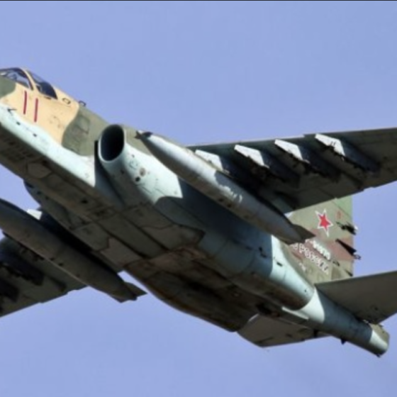 The Ukrainians Again Destroyed the Russian “Su-25” With the “Needle” Gun