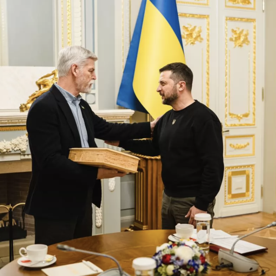 Zelensky in Prague