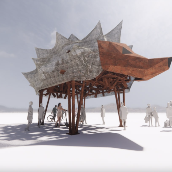 Ukraine on “Burning Man” 2023 “ANIMALIA”