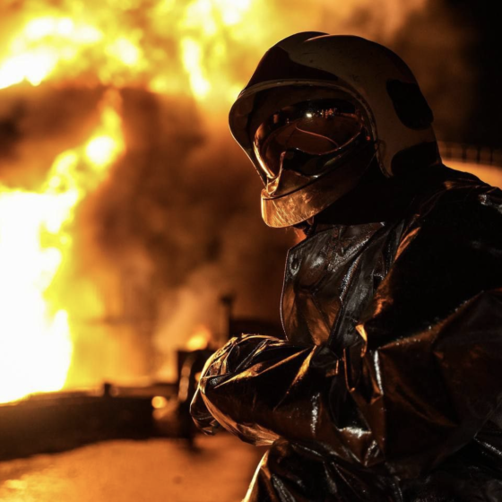 Ukrainian Firefighters