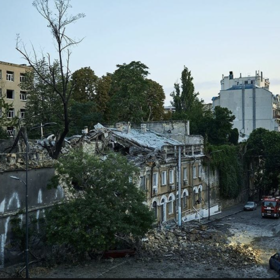 Destroyed by Missiles Odesa. Photos