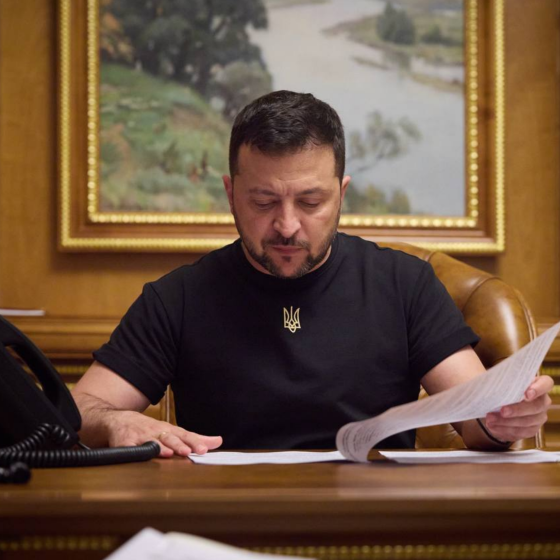 Kyiv Meeting of Zelenskyy With Foreign Correspondents