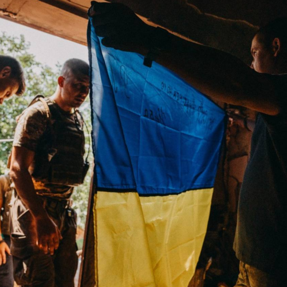 August. Ukraine. The War