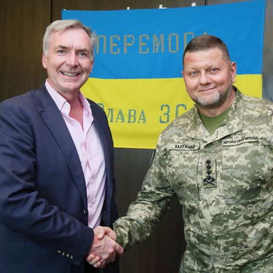 The Head of the British Defence Staff Arrived in Kyiv