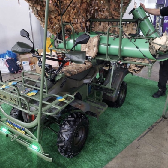 Production of Electric Military Quadrocycles in Ukraine