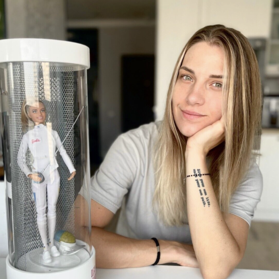 Personal Barbie Doll of Olga Kharlan Sold for $10.400