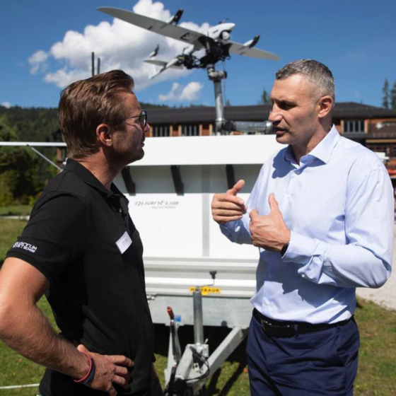 Vitalii Klichko at the Stern Stuart Institute Summit in Germany