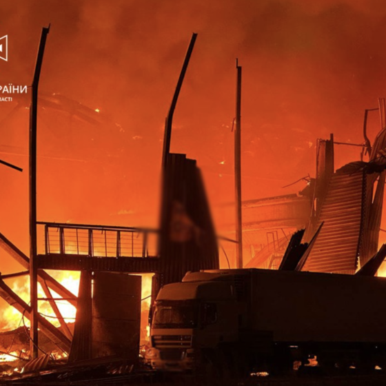 Russian Missile Attack Against Lviv