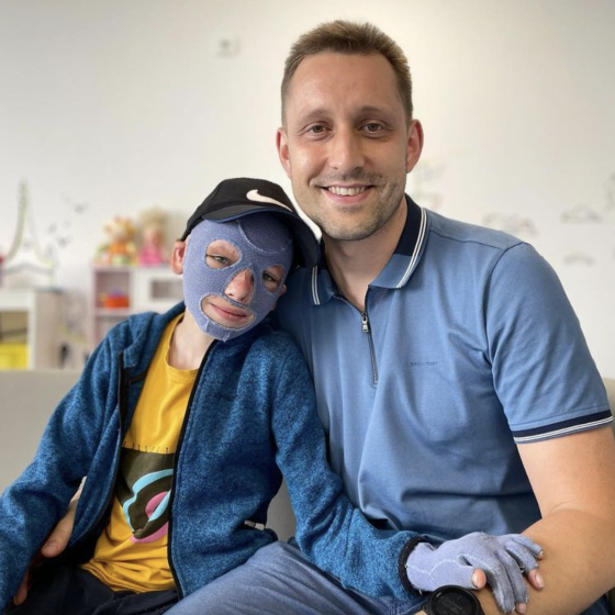 A Boy Who Survived the Russian Strike on Vinnytsia