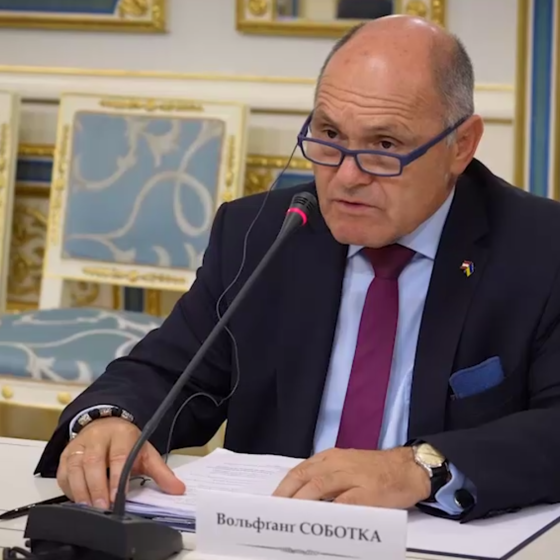 Negotiations Between the Presidents of Ukraine and the National Council of Austria