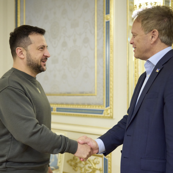 The Head of the British Defence Met With Zelenskyy